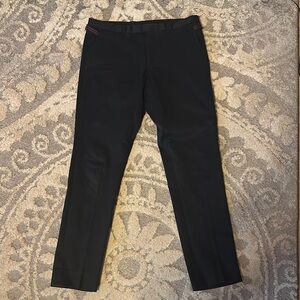 Gucci Black Dress Pants with Structured Design